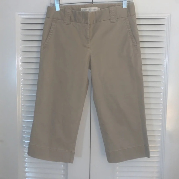 J. Crew favorite fit cropped chino pants - Picture 1 of 5